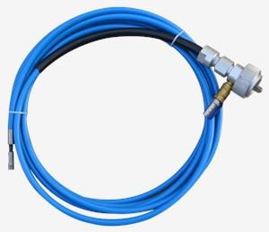 เพลาแบบยืดหยุ่นสำหรับน้ำยาทำความสะอาดท่อ